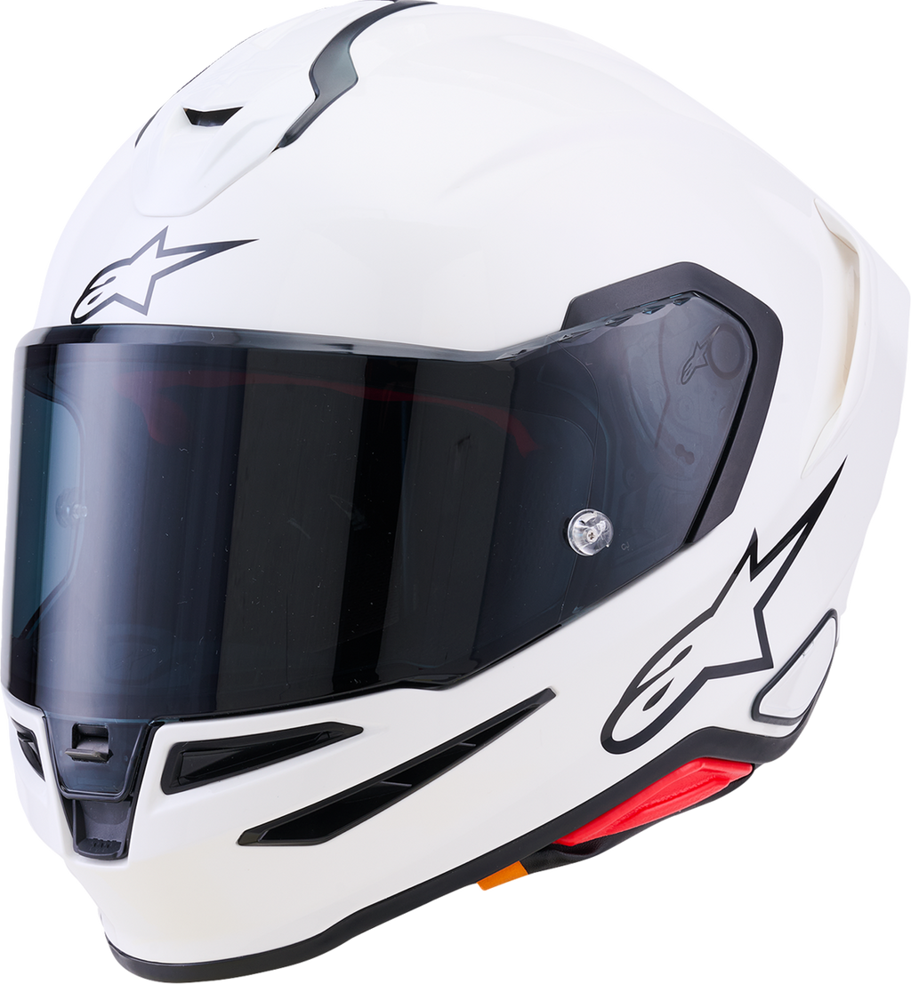Adult - Alpinestars Supertech R7 Helmet - Gloss White
