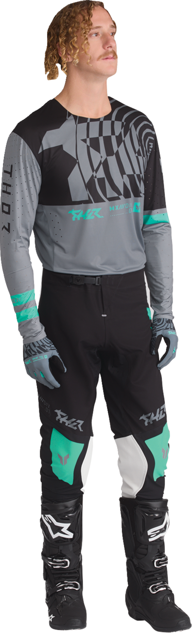 Adult - Thor Sportmode Mind Control Jersey - Charcoal/Black