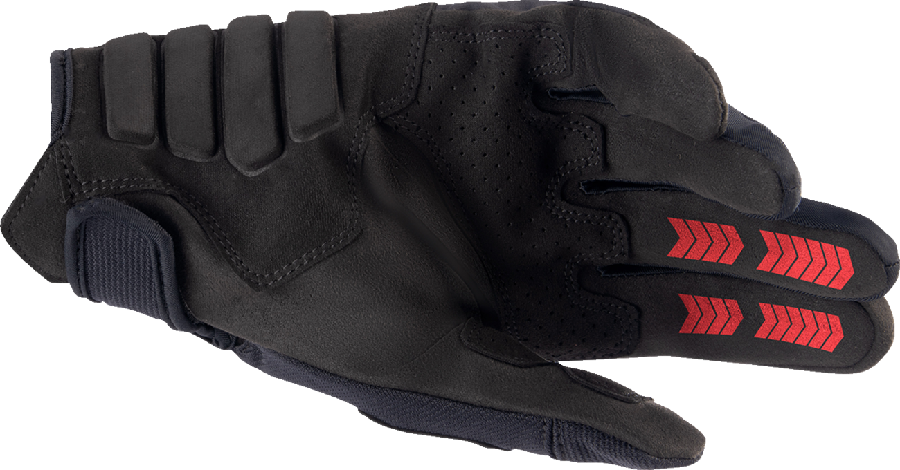 Adult - Alpinestars Techdura Gloves - Fire Red/Black