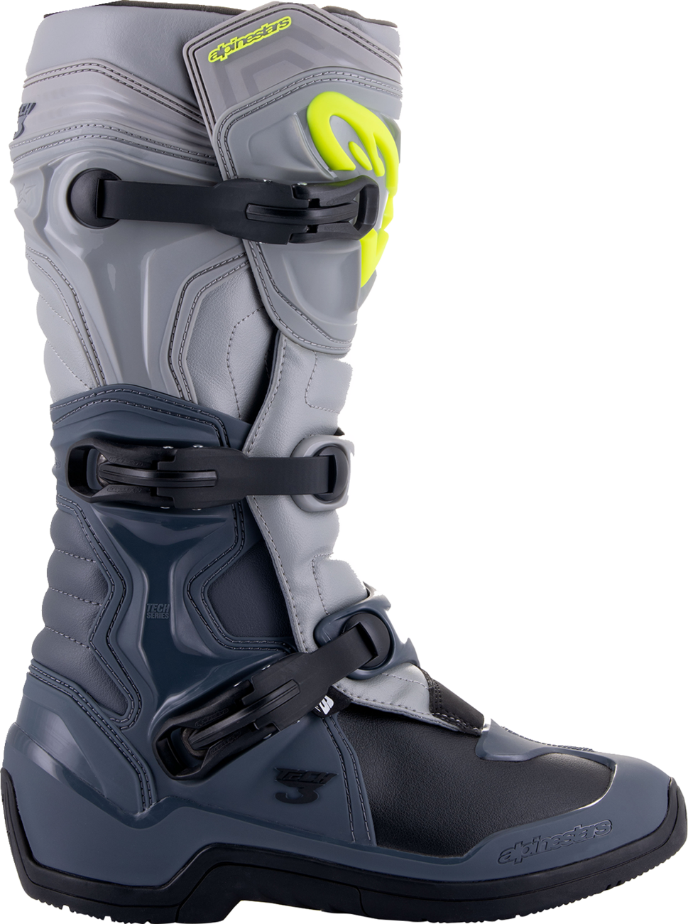 Adult - Alpinestars Tech 3 Boots - Gray/Black