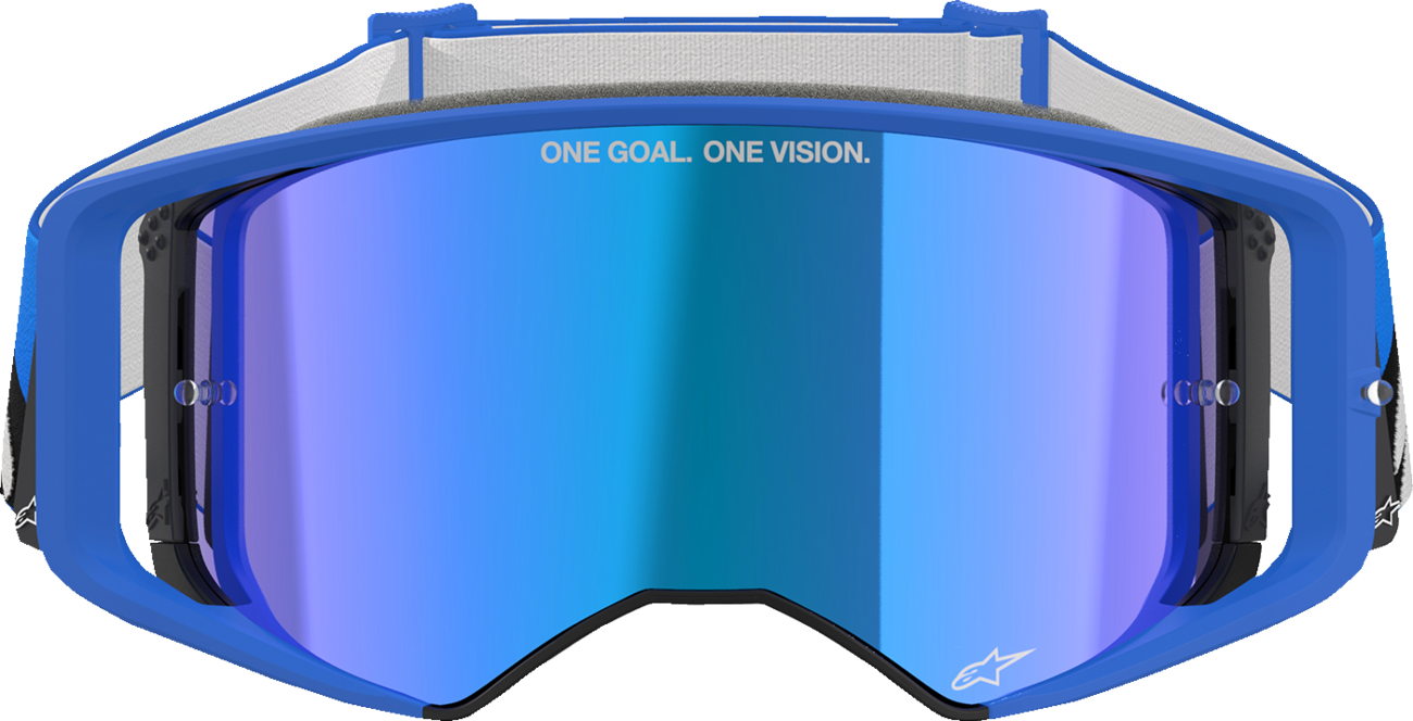 Alpinestars Supertech Goggle - Stream - Blue - ABS Vision