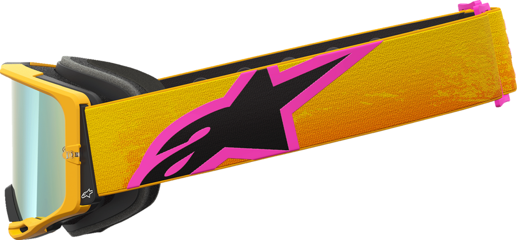 Alpinestars Vision 8 Goggle - Corp - Orange/Yellow/Pink