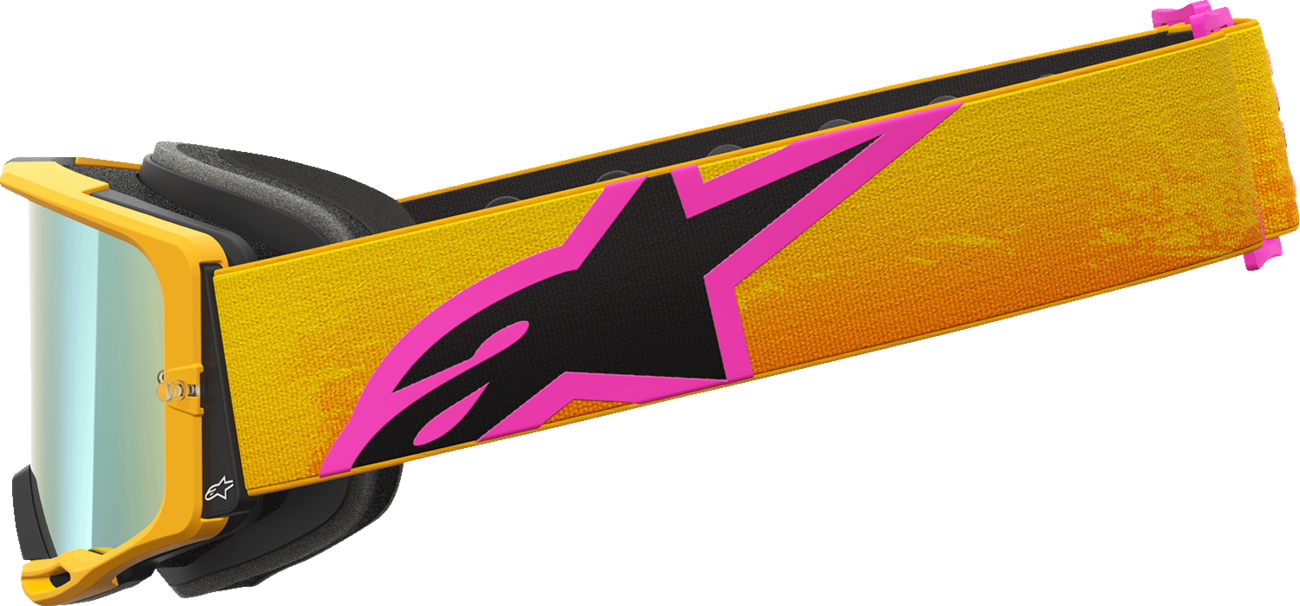Alpinestars Vision 8 Goggle - Corp - Orange/Yellow/Pink