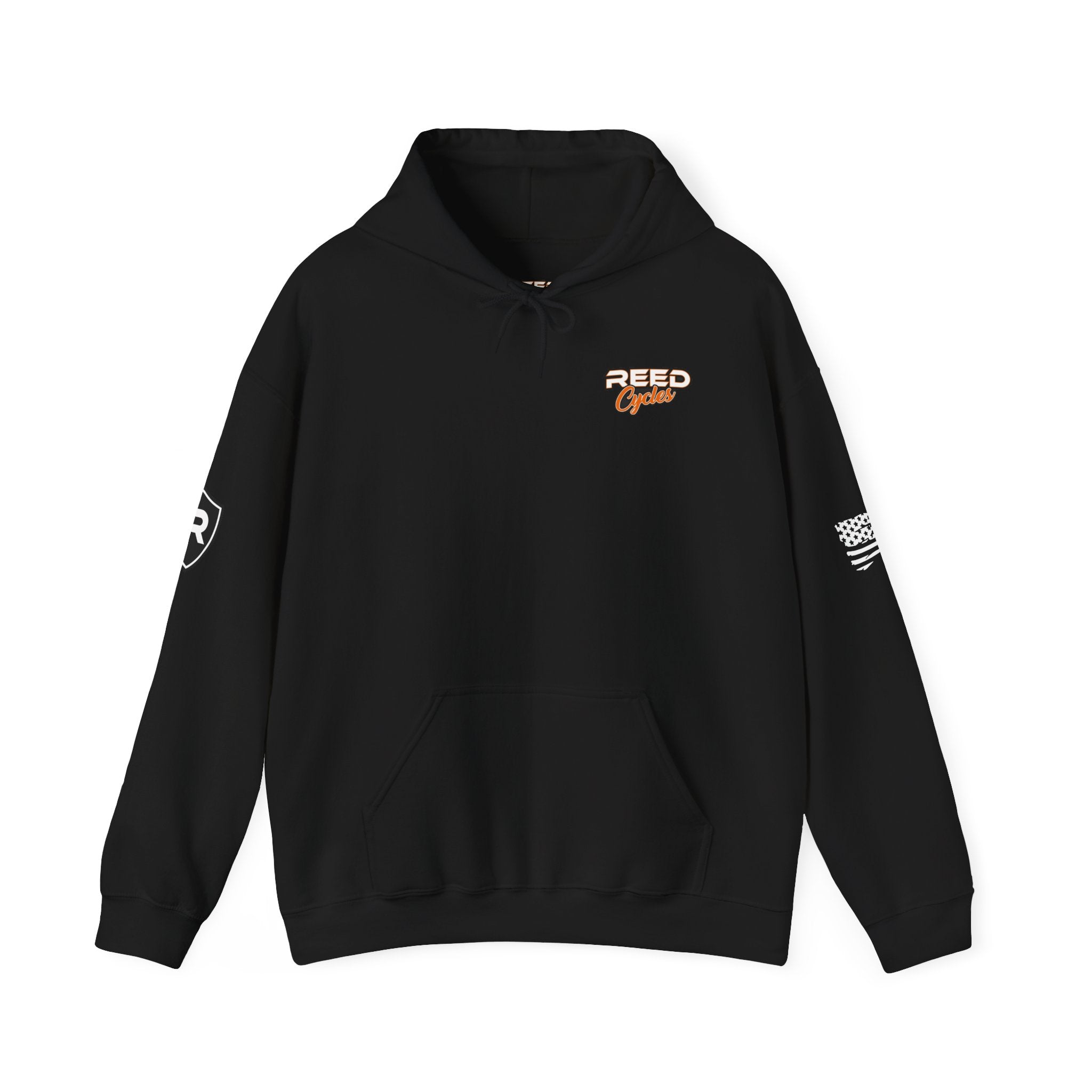 Reed Cycles Boosted Fire Pistons Hooded Sweatshirt