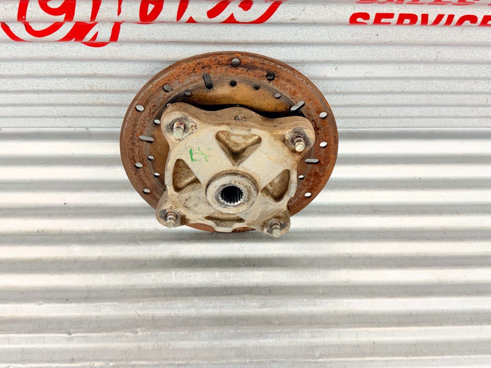 2003 Polaris Sportsman 700 Left Front Wheel Hub Brake Disc Rotor OEM 5133360