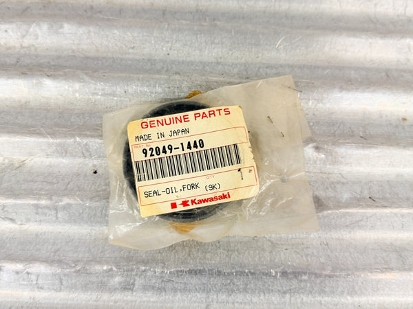 New OEM Kawasaki KX125 KX250 KX500 Front Fork Oil Seal 92049-1440