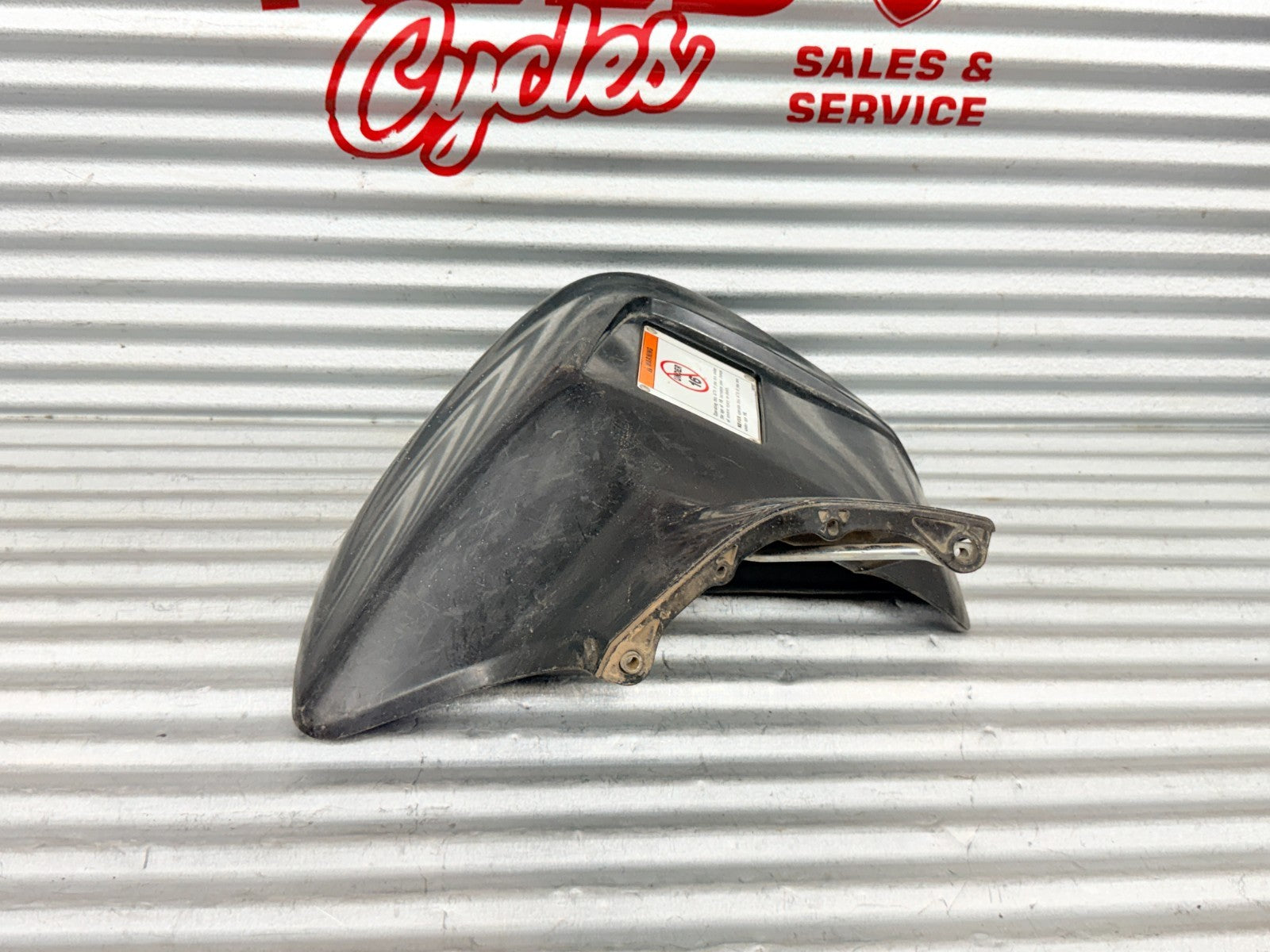 2004-2005 Honda TRX450R 450R OEM Black Right Front Fender 61100-HP1-010ZD
