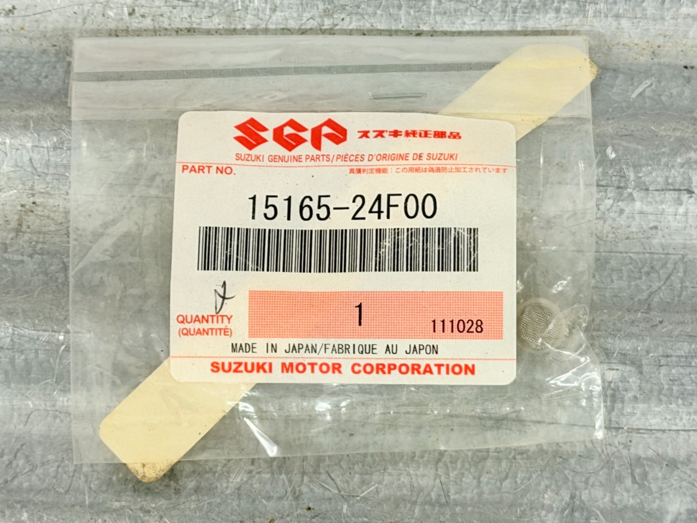 New OEM Suzuki DR-Z400 Hayabusa Fuel Strainer Screen 15165-24F00