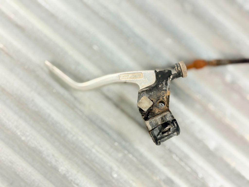 1984 Husqvarna CR WR XC OEM Brake Clutch Lever Perch Cable Assembly