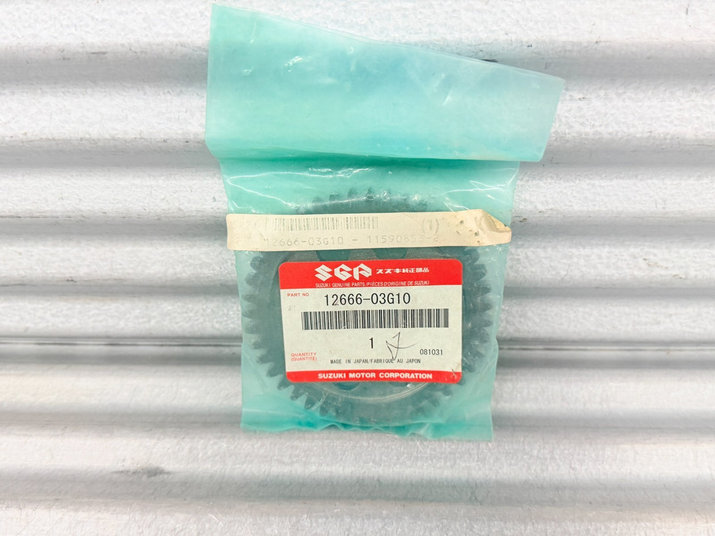 New OEM Suzuki Vinson 500 02-07 Crank Balancer Driven Gear 12666-03G10