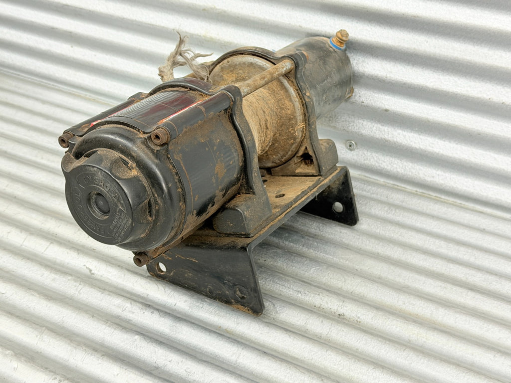 VIPER Midnight MD-3500 UTV/ATV 3500lb Synthetic Rope Winch