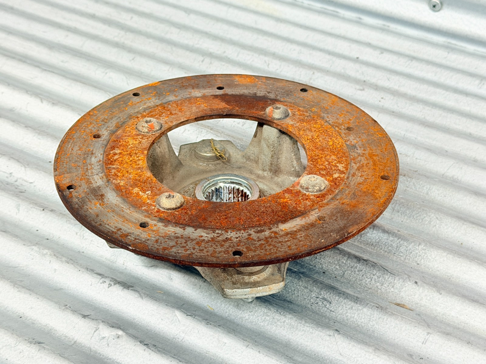 2005 Arctic Cat 500 ATV Front Left Wheel Hub Rotor OEM 1436-164 / 1502-462
