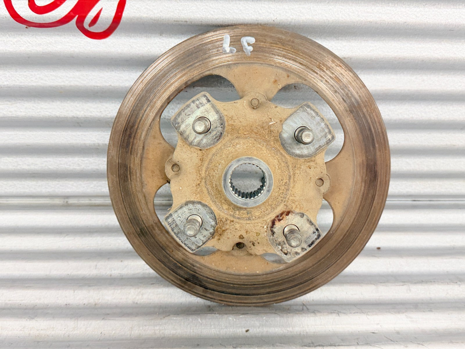 2017 Yamaha YXZ1000R SS Left Front Wheel Hub With Rotor OEM 2HC-F5111-00-00