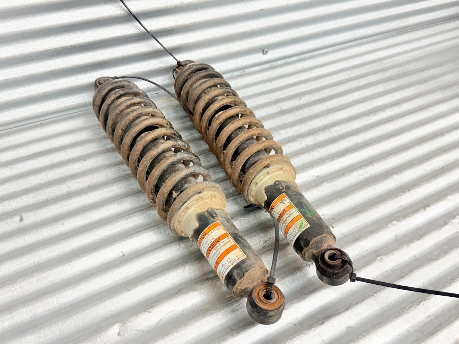 2010 Kawasaki Teryx 750 Front Shocks Absorbers Struts Suspension 45014-0232-VM