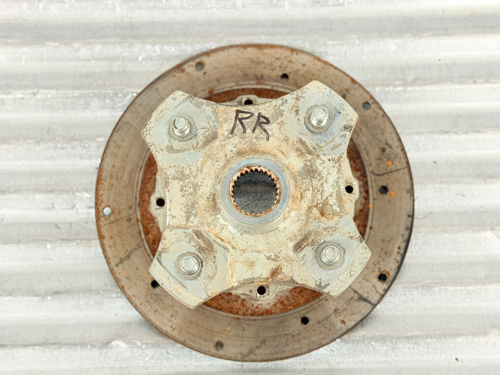 2005 Arctic Cat 500 ATV Rear Right Wheel Hub Rotor OEM 1436-164 / 1502-462