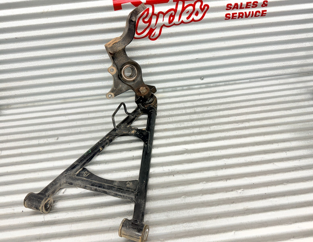 2010 Kawasaki Teryx 750 Right Front Knuckle & Upper A-Arm OEM 39186-0097