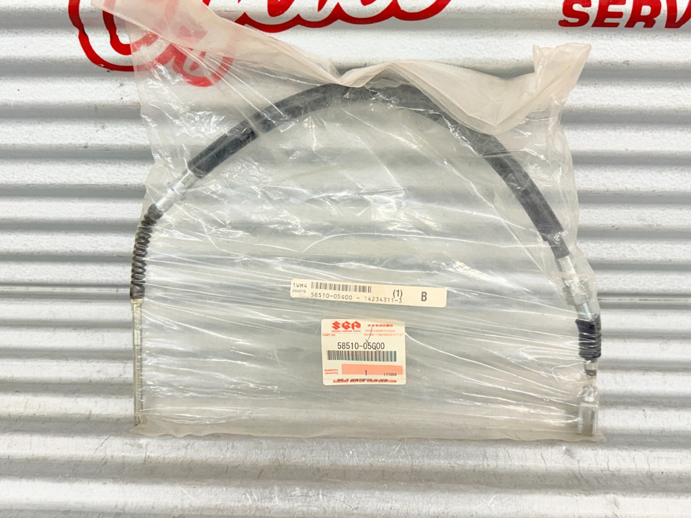 New OEM Suzuki Ozark 250 LT-F250 Rear Brake Cable 58510-05G00