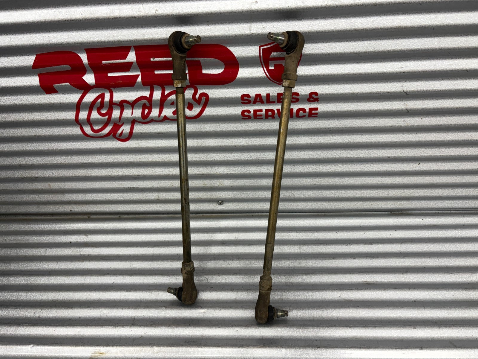 2013 Suzuki KingQuad 750 AXi Steering Tie Rods Set Pair OEM 51281-31G01
