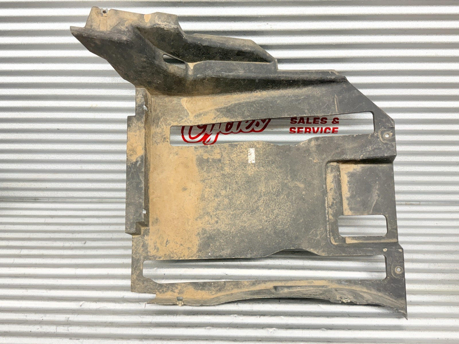 2017 Yamaha YXZ 1000R SS Under Seat Panel Left OEM 2HC-F84A3-00-00
