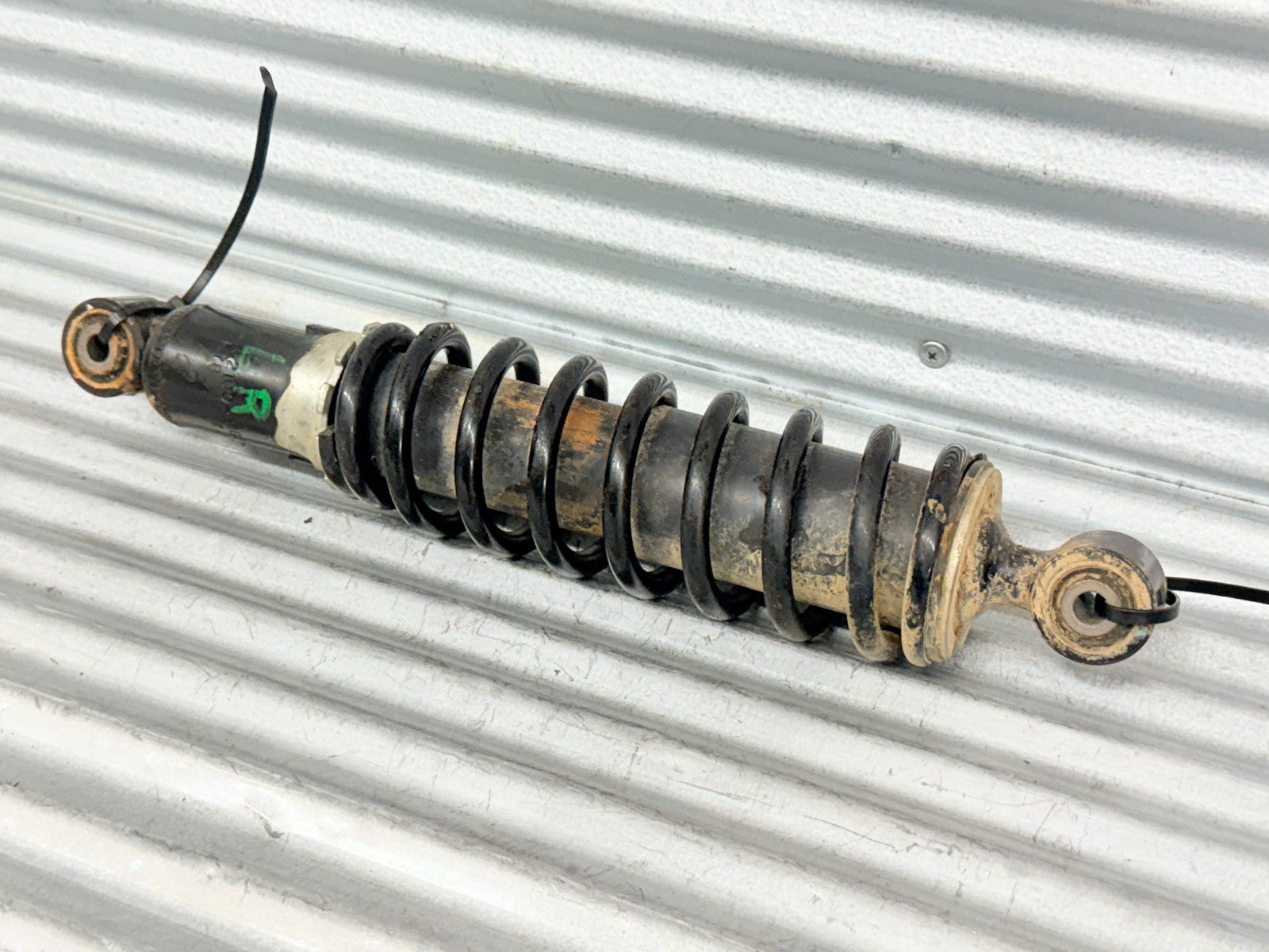 2013 Suzuki KingQuad 750 AXi Left Rear Shock Suspension OEM 62100-31G20-019