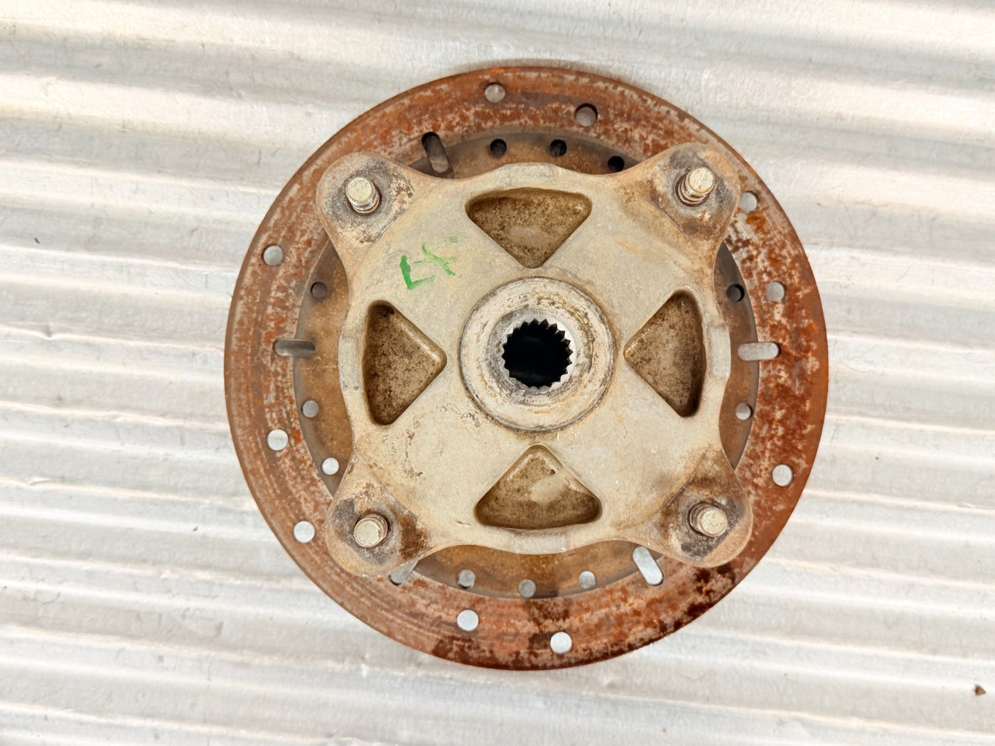 2003 Polaris Sportsman 700 Left Front Wheel Hub Brake Disc Rotor OEM 5133360