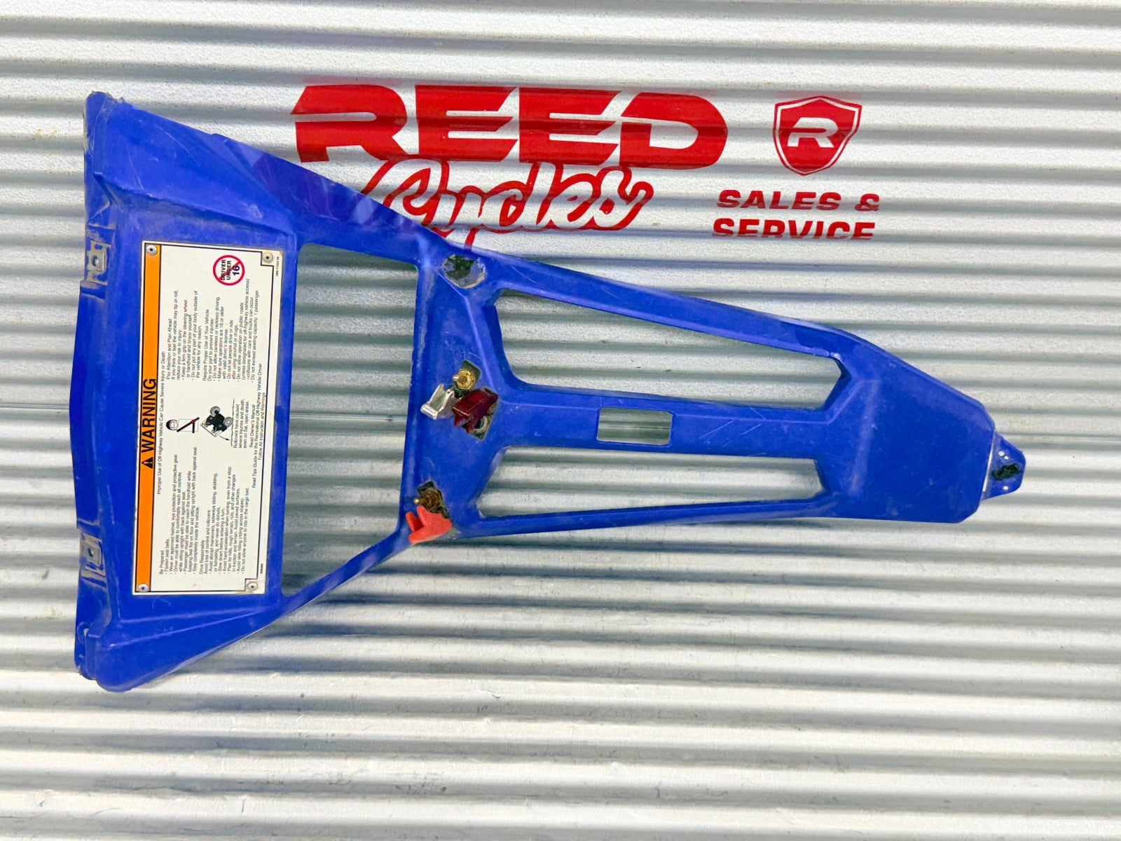 2017 Yamaha YXZ 1000R SS Cover Center Upper OEM 2HC-F171A-00-00
