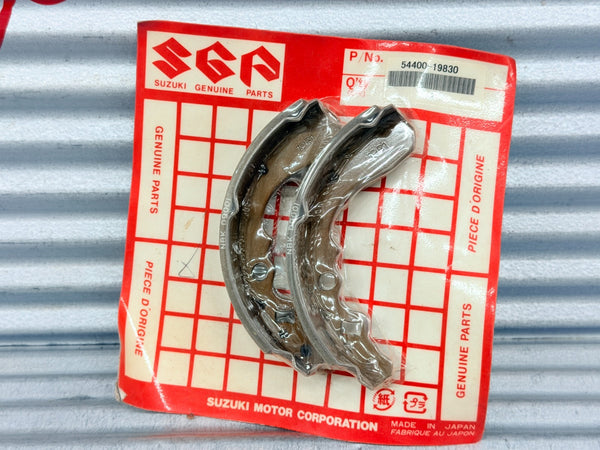 88-96 New OEM Suzuki LT-F250 QuadRunner Front Brake Shoes 54400-19830