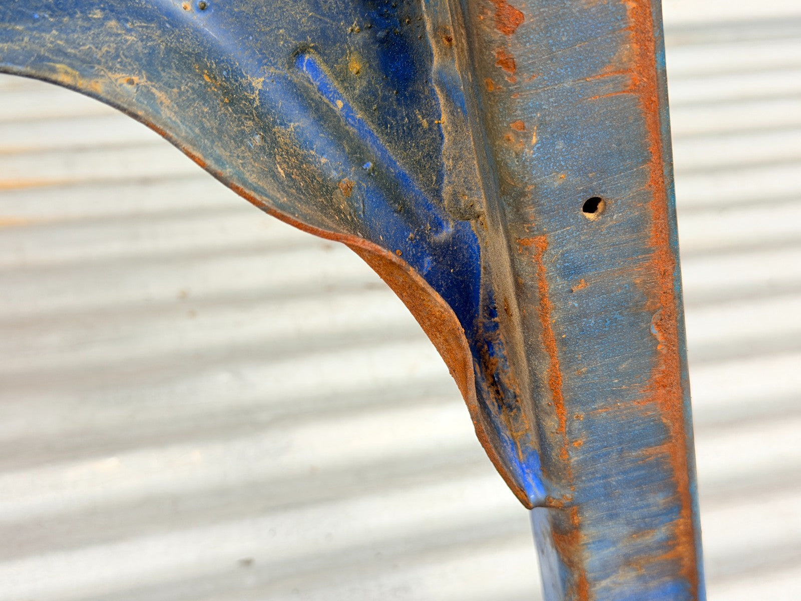 2016 Polaris Ranger Crew 900 Left Rear Lower A-Arm OEM 1018460-689 Blue