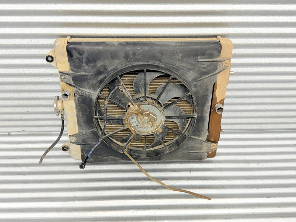 2017 Yamaha YXZ1000R SS Radiator & Cooling Fan Assembly OEM 2HC-E2461-00-00