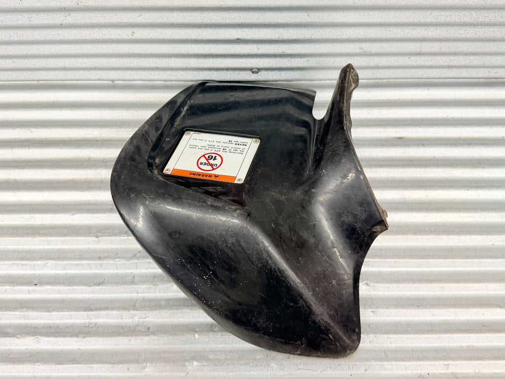 2004-2005 Honda TRX450R 450R OEM Black Right Front Fender 61100-HP1-010ZD