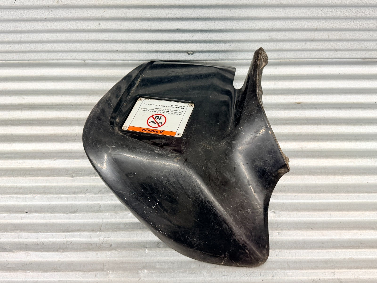 2004-2005 Honda TRX450R 450R OEM Black Right Front Fender 61100-HP1-010ZD
