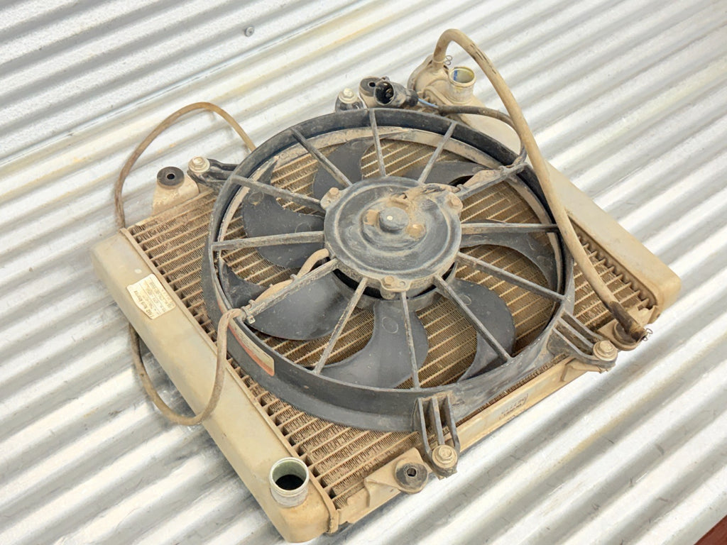 2010 Kawasaki Teryx 750 Radiator & Cooling Fan OEM 59502-0047