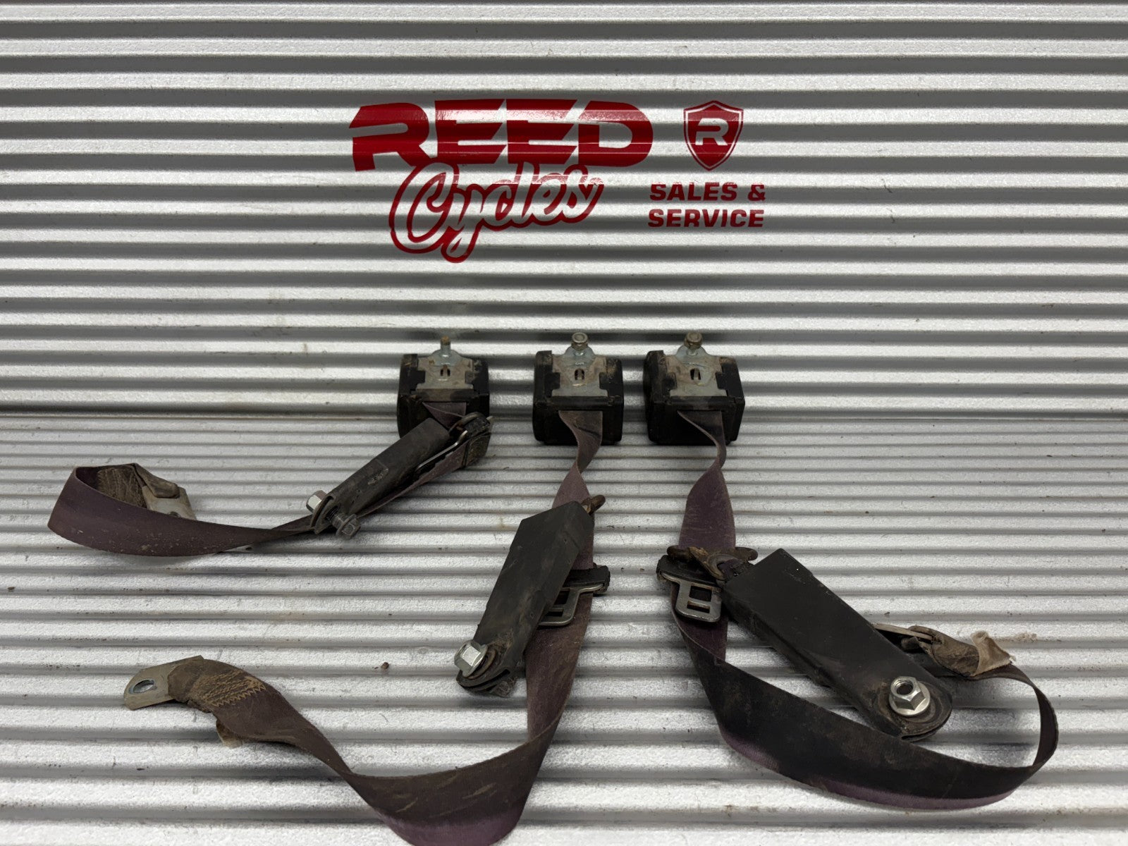2014 Polaris Ranger 570 Crew EFI Seat Belts & Buckles Full Set OEM 2635049