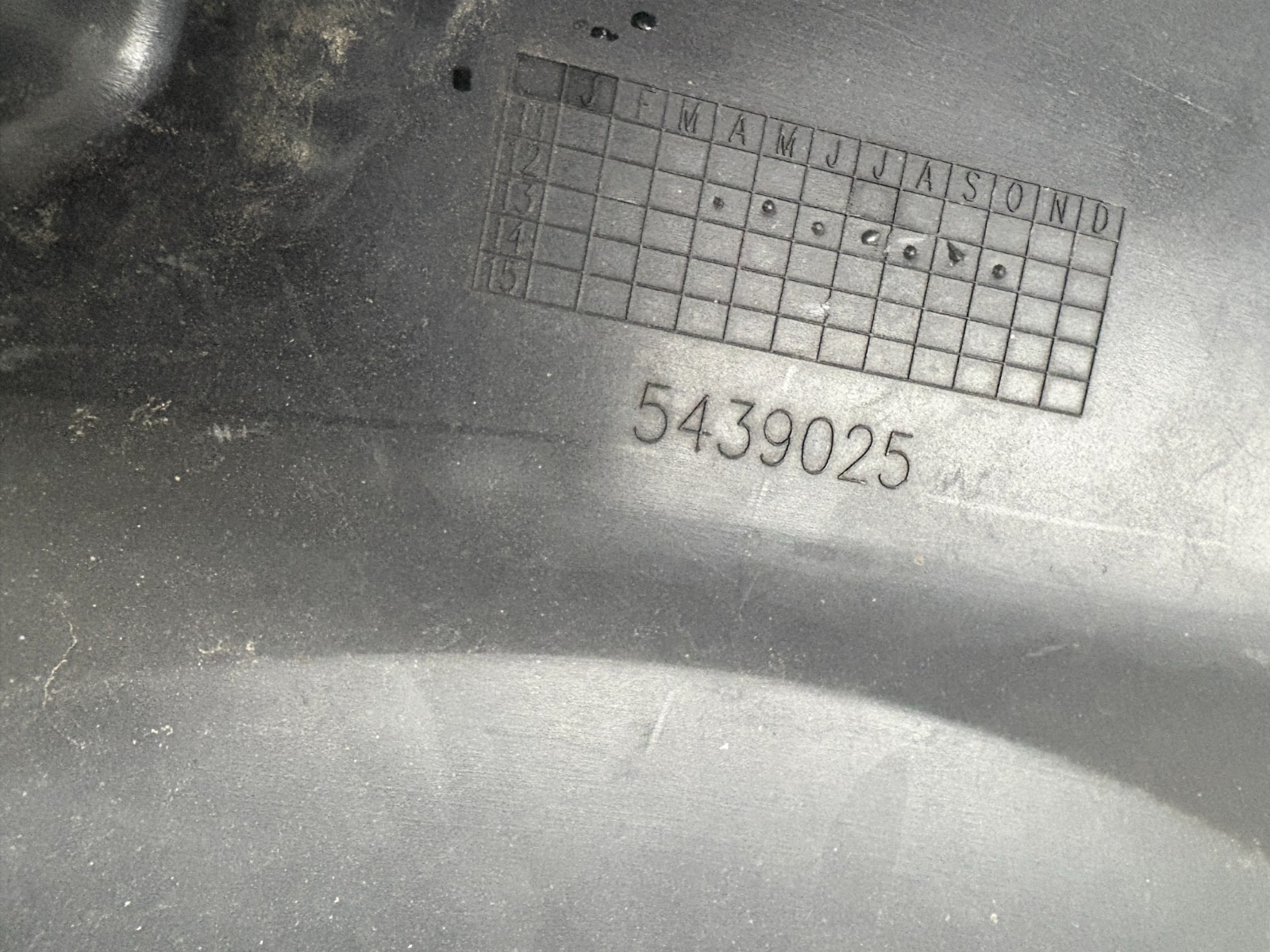2013 Polaris Ranger XP 900 Hood Liner Splash Guard OEM 5439025-070