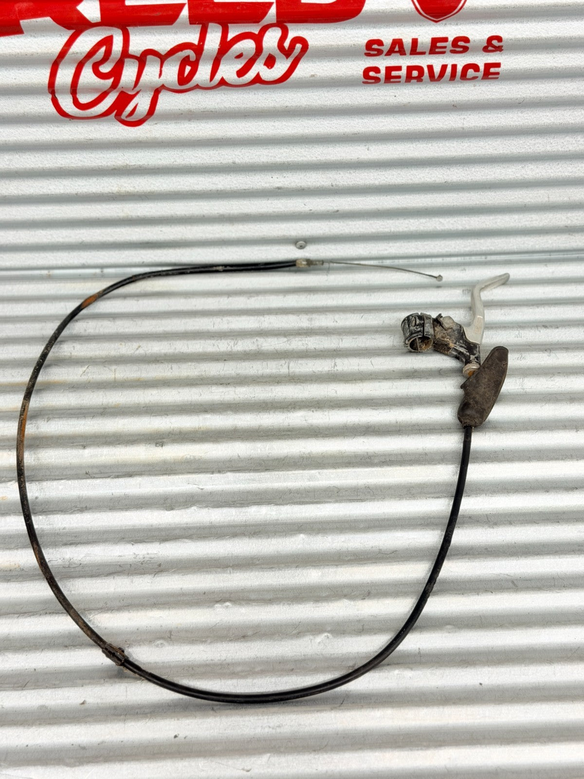 1984 Husqvarna CR WR XC OEM Brake Clutch Lever Perch Cable Assembly