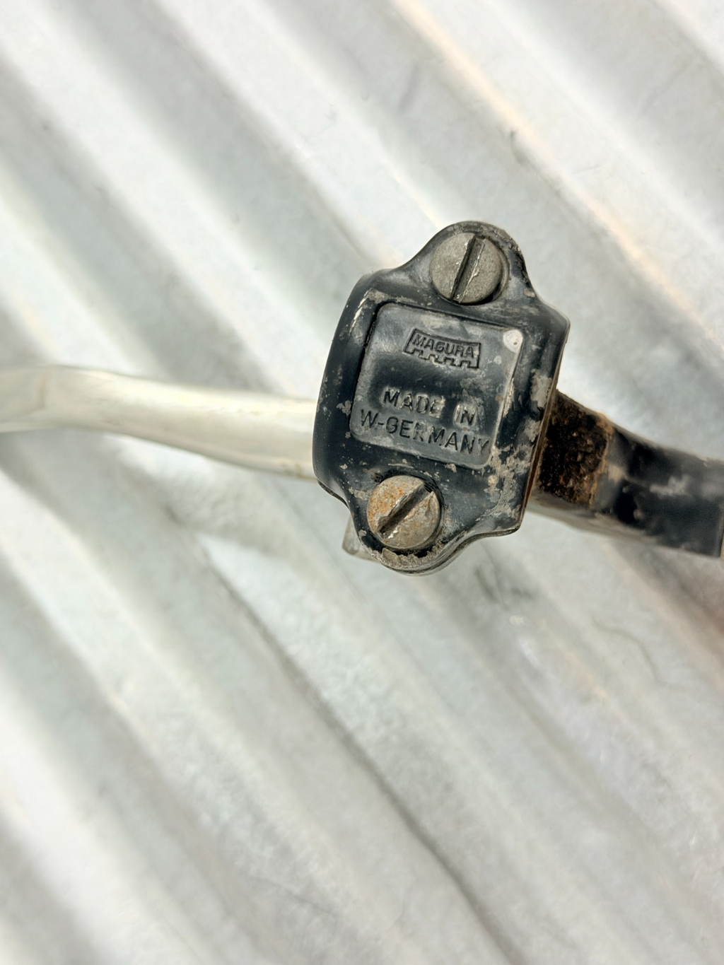 1984 Husqvarna CR WR XC OEM Brake Clutch Lever Perch Cable Assembly