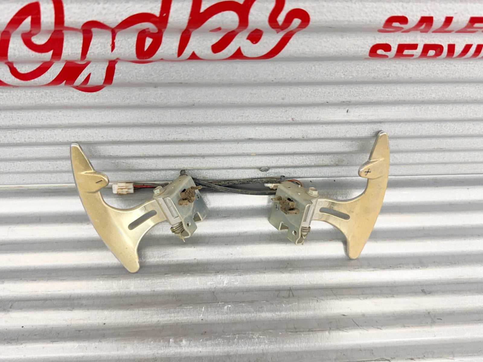 2017 Yamaha YXZ1000R SS Paddle Shift Levers OEM B57-2380A-00-00 B57-2380B-00-00