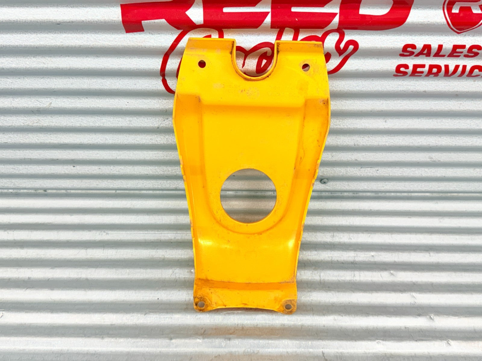 2001-2004 Honda TRX400EX Sportrax Yellow Fuel Tank Cover OEM 83700-HN1-000ZB