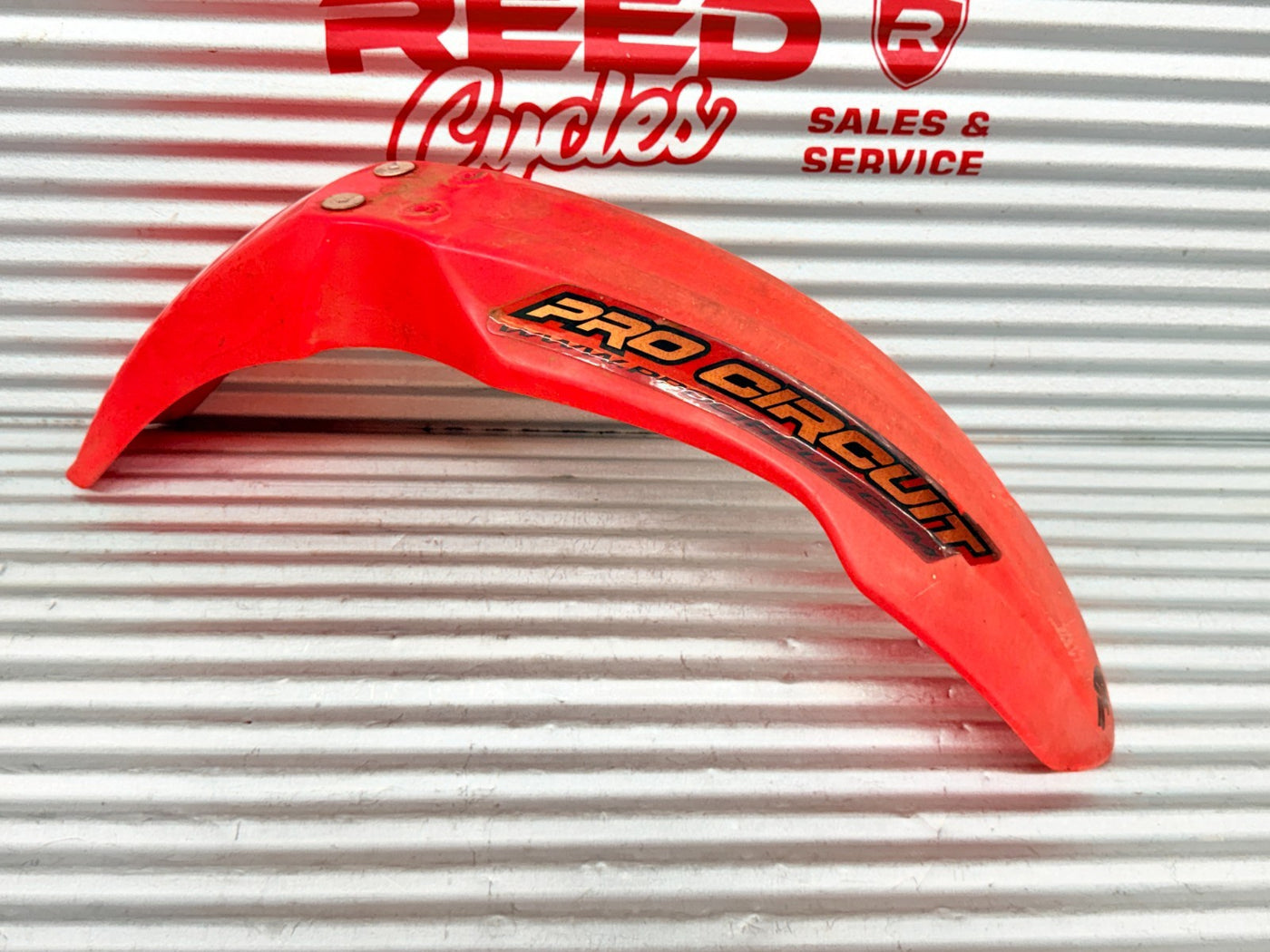 2005 Honda CR250 CR250R Acerbis Front Fender Mudguard Plastic 61110-MEN-670