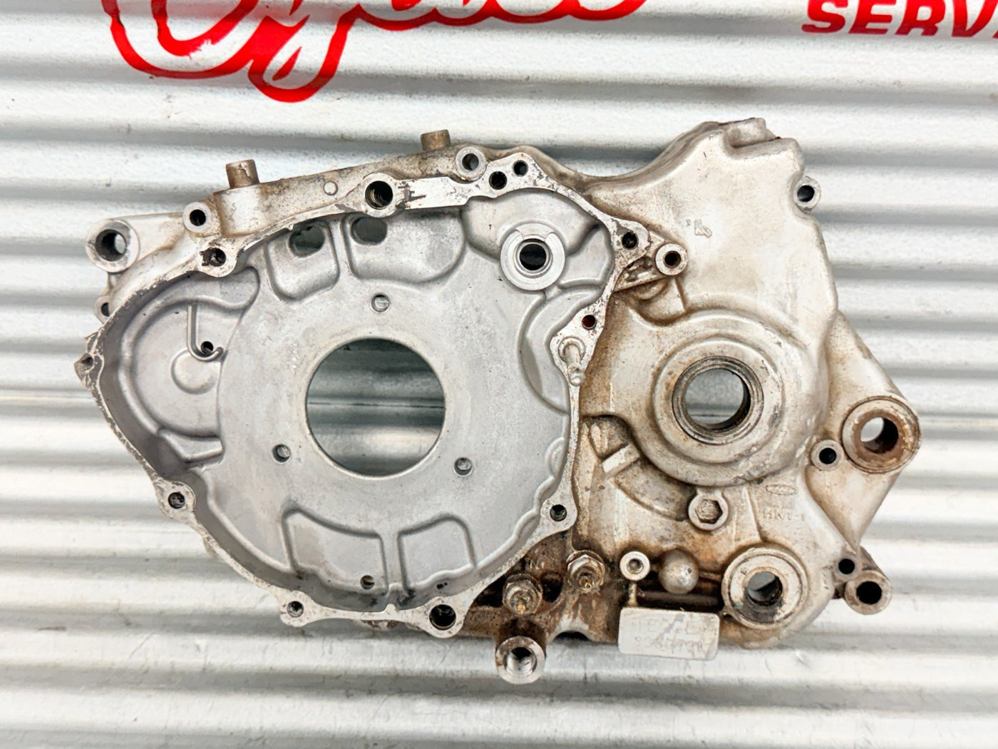 08-14 Honda TRX400EX TRX400X OEM Left Crankcase Engine Case 11200-HN1-A70