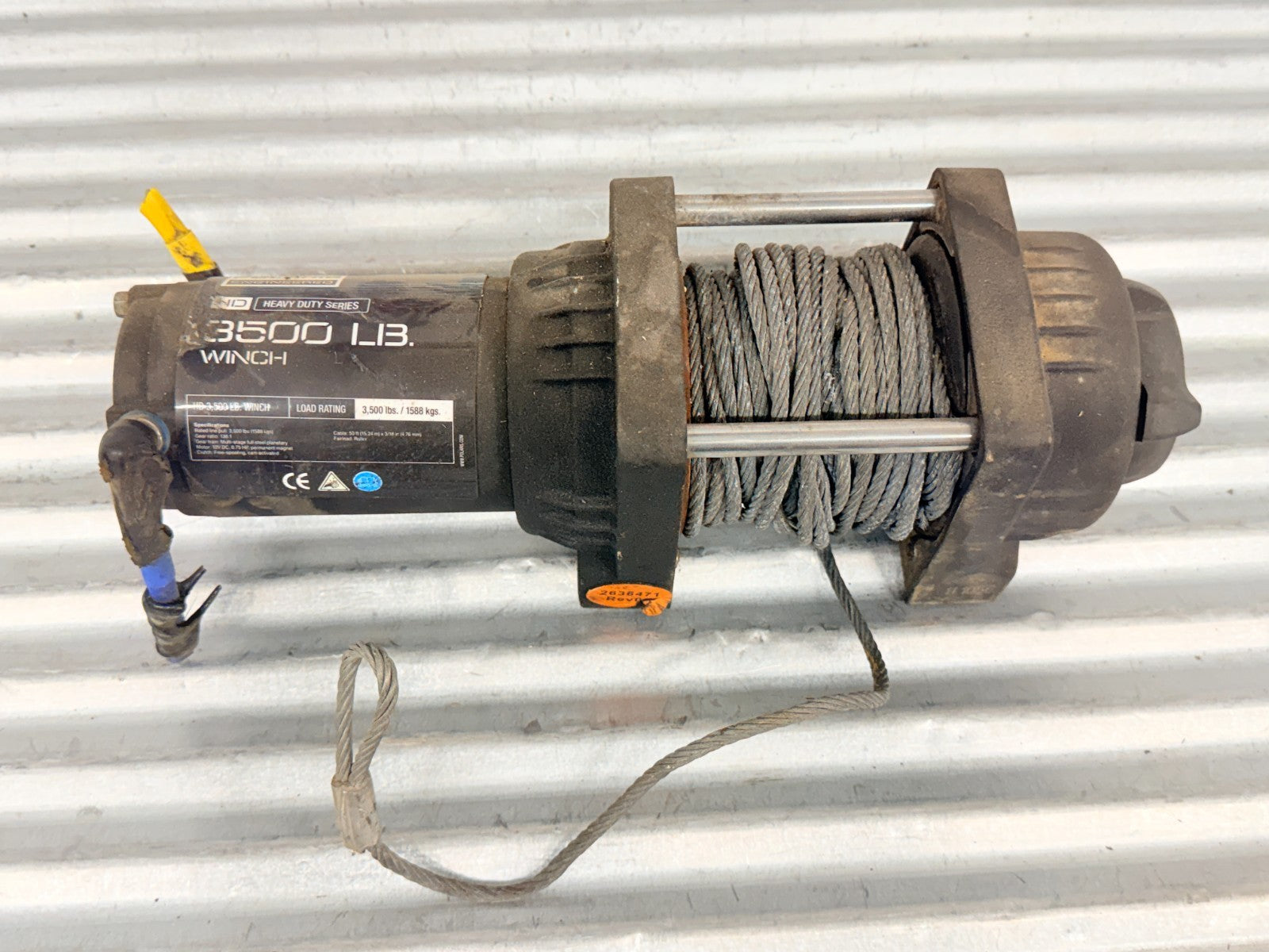 2012-2025 Polaris OEM 3500 LB Heavy Duty Winch Assembly OEM 2636471 / 2880435