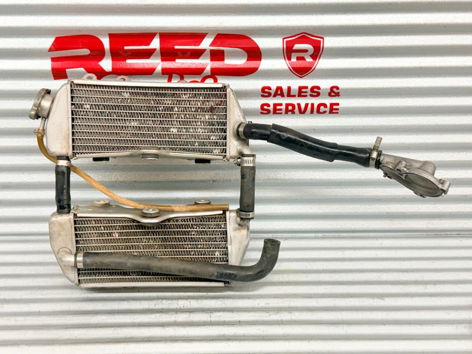 2004 Yamaha YZ250F Radiator Cooling Assembly OEM 5NL-1240A-00-00