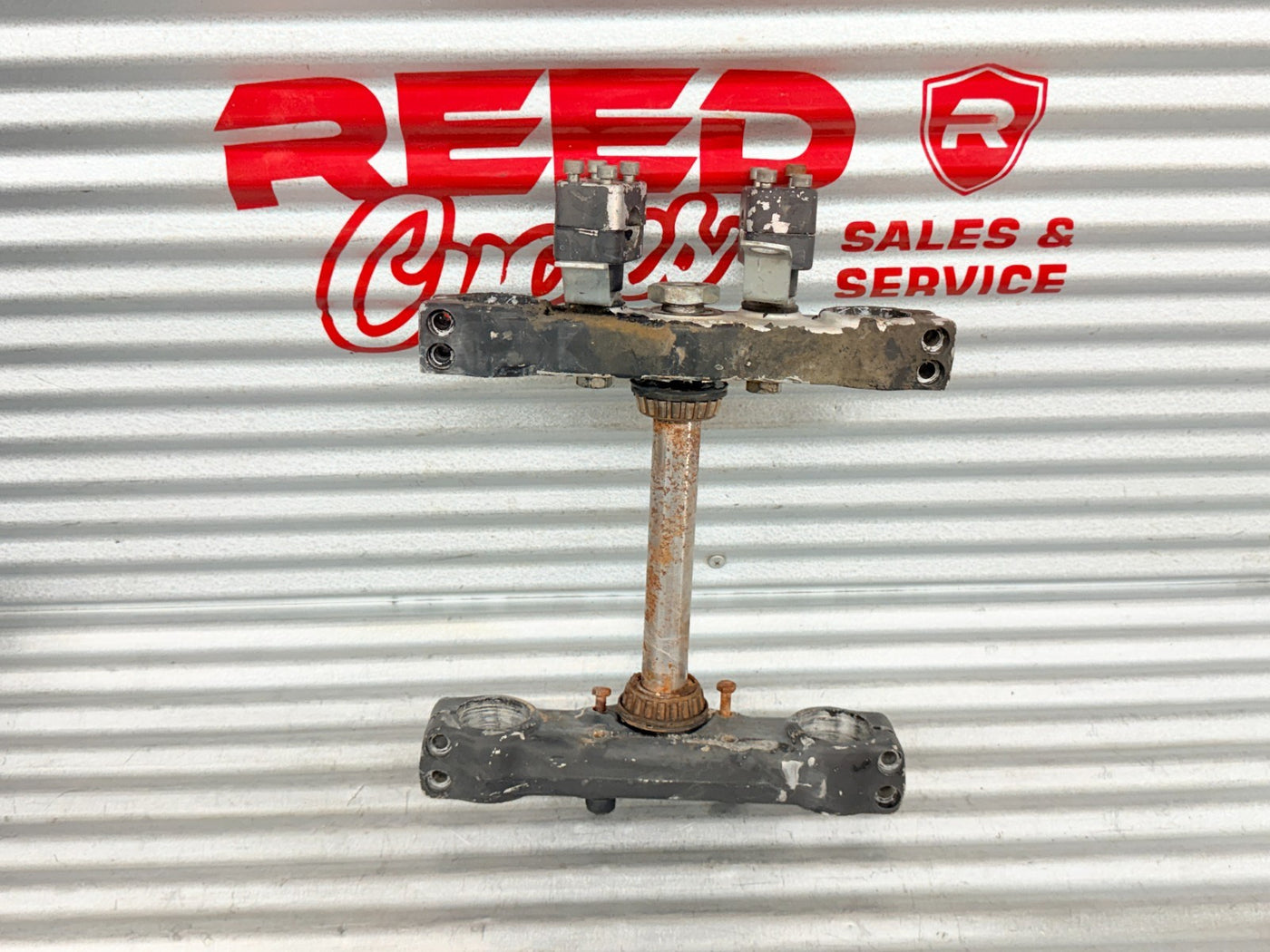 1985 Husqvarna WR250 CR250 XC250 Upper Lower Triple Tree Stem 1512386-01