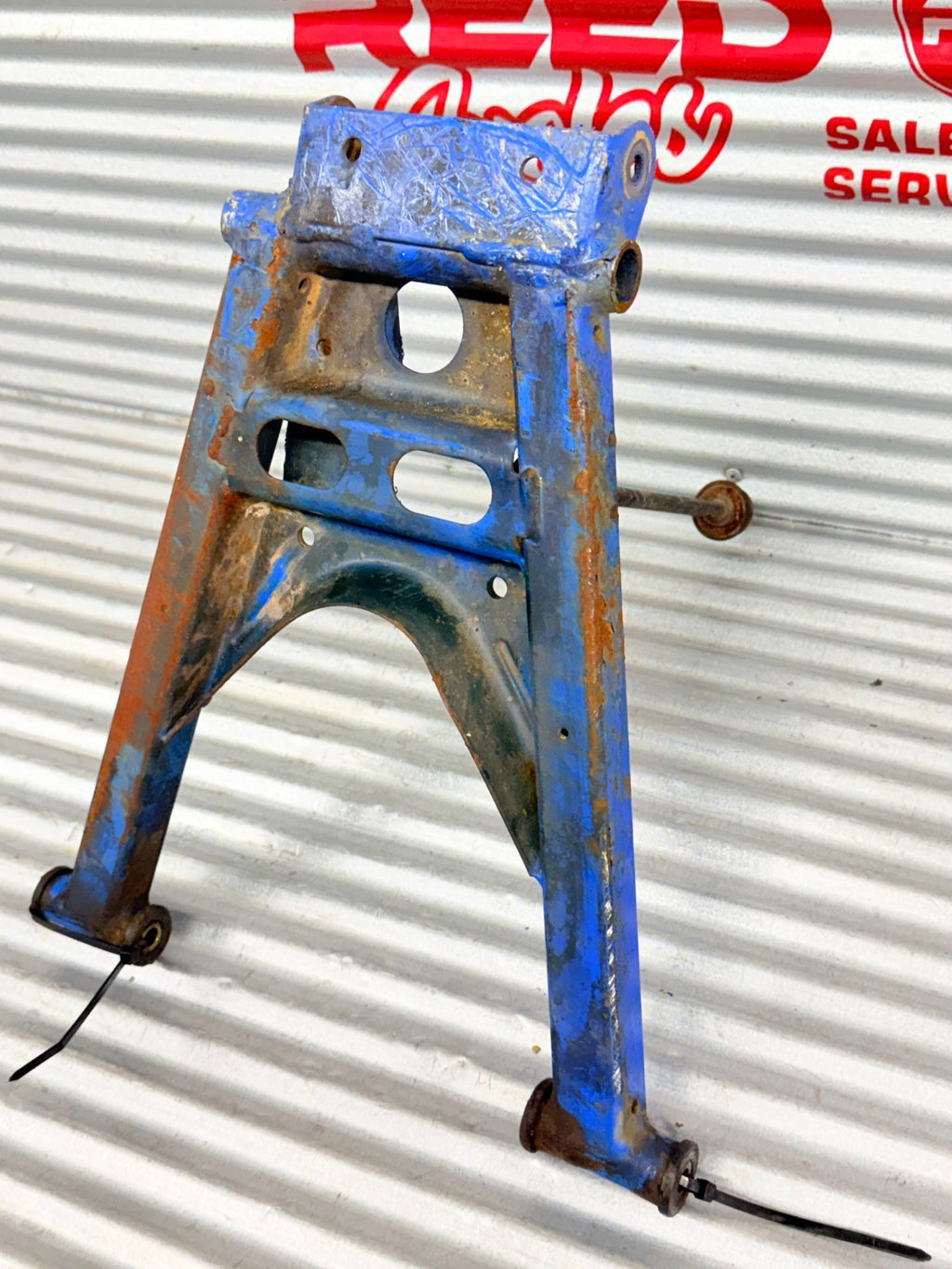 2016 Polaris Ranger Crew 900 Right Rear Lower A-Arm OEM 1018461-689 Blue