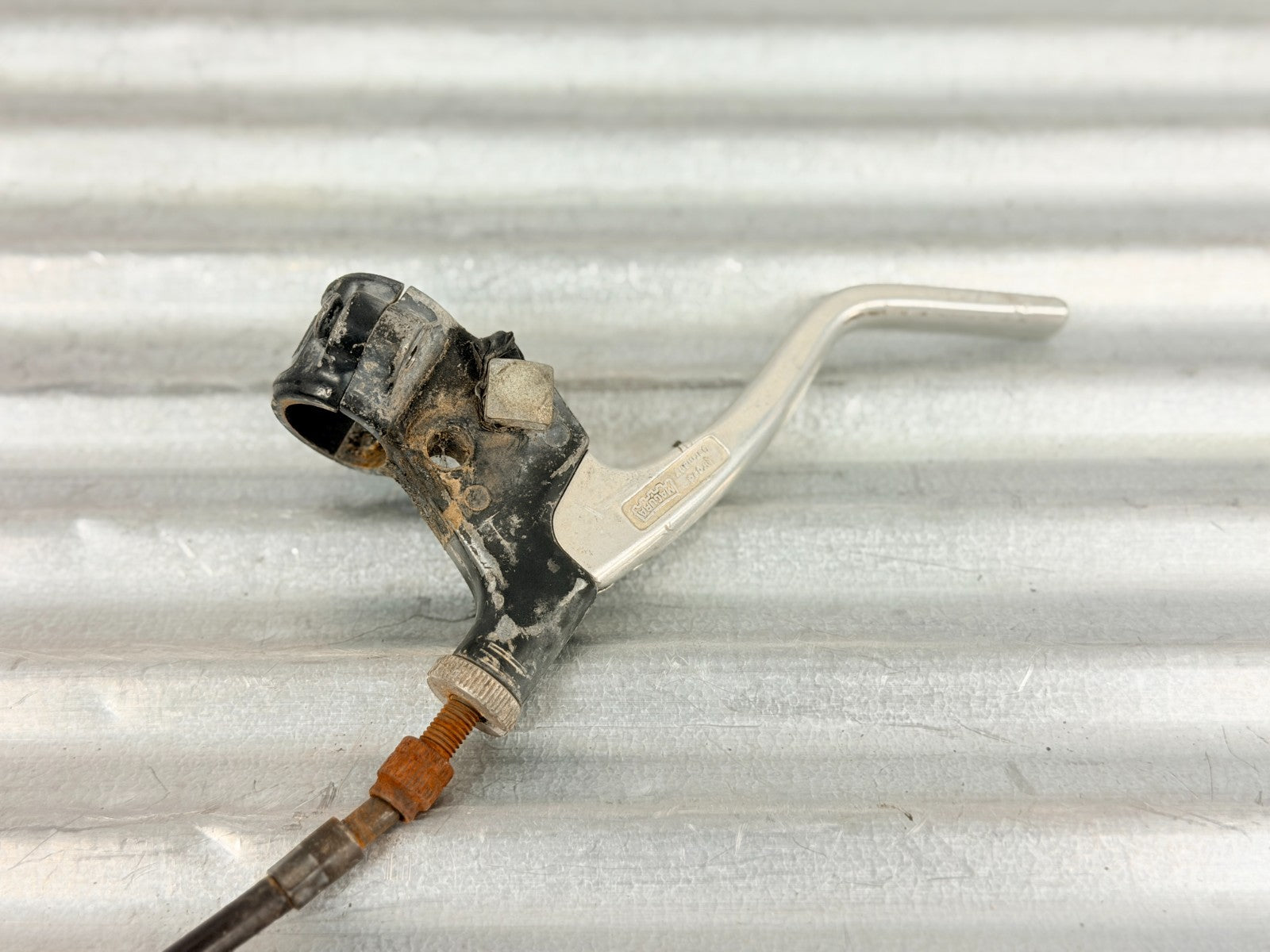 1984 Husqvarna CR WR XC OEM Brake Clutch Lever Perch Cable Assembly
