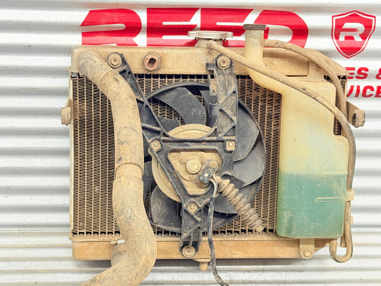 2013 Suzuki KingQuad 750 AXi Radiator & Cooling Fan 17710-31G20/ 17800-31G10