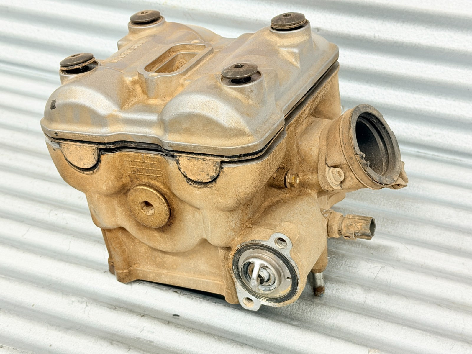 2013 Suzuki KingQuad 750 AXi Cylinder Head Assembly OEM 11100-31G00