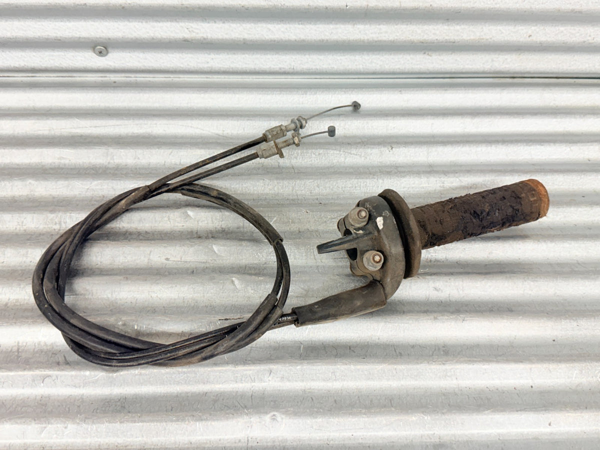 04-06 Honda CRF250R OEM Throttle Grip Cables 17910-KRN-000 17920-KRN-000