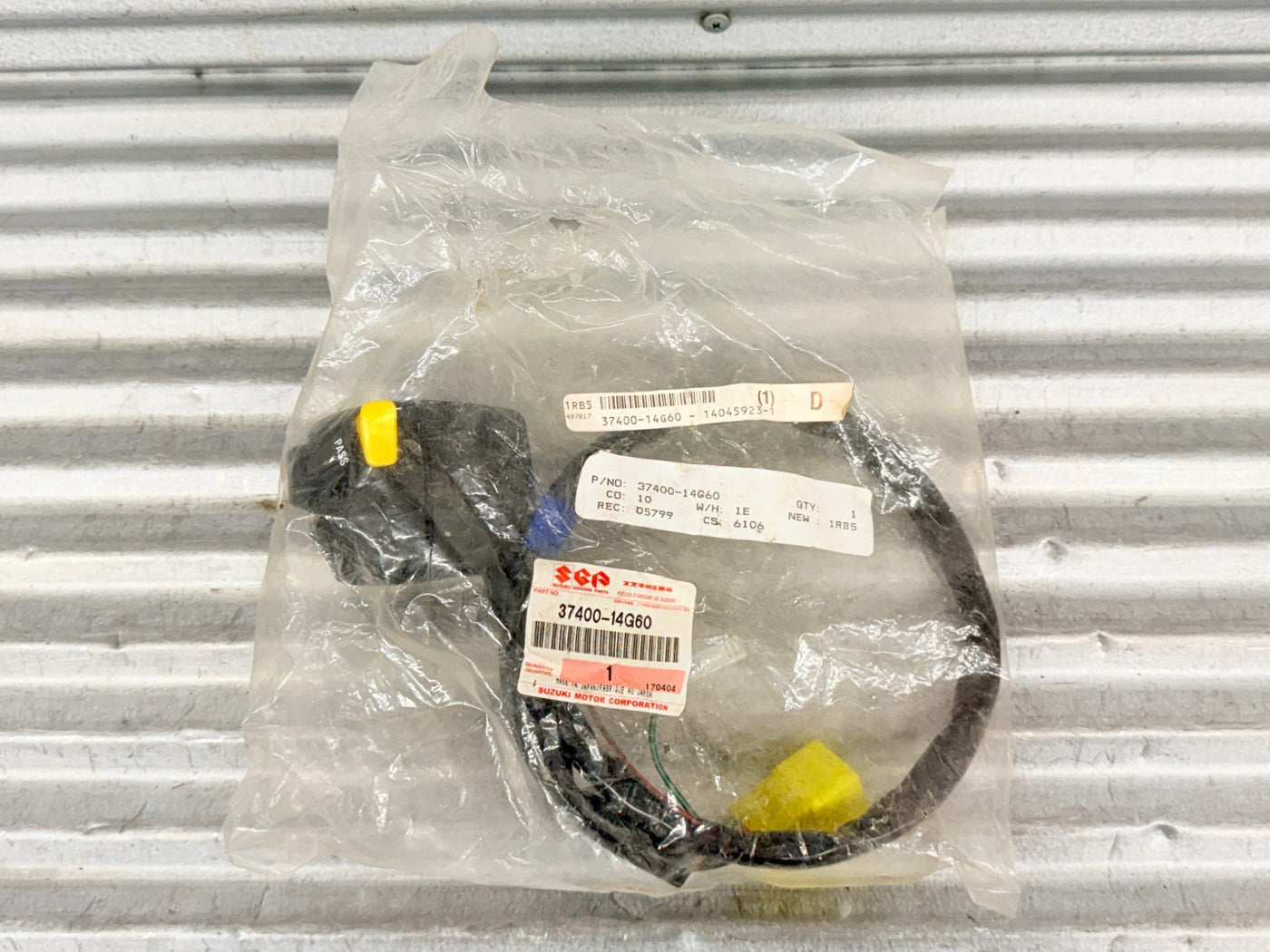 New OEM Suzuki Burgman 400 AN400 03-09 11-16 Left Switch 37400-14G60
