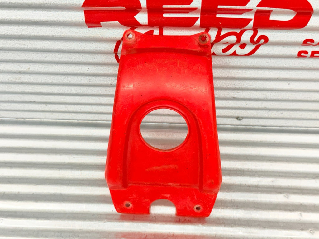 1999-2004 Honda TRX400EX 400EX Red Fuel Gas Tank Cover Panel OEM 83700-HN1-000ZA